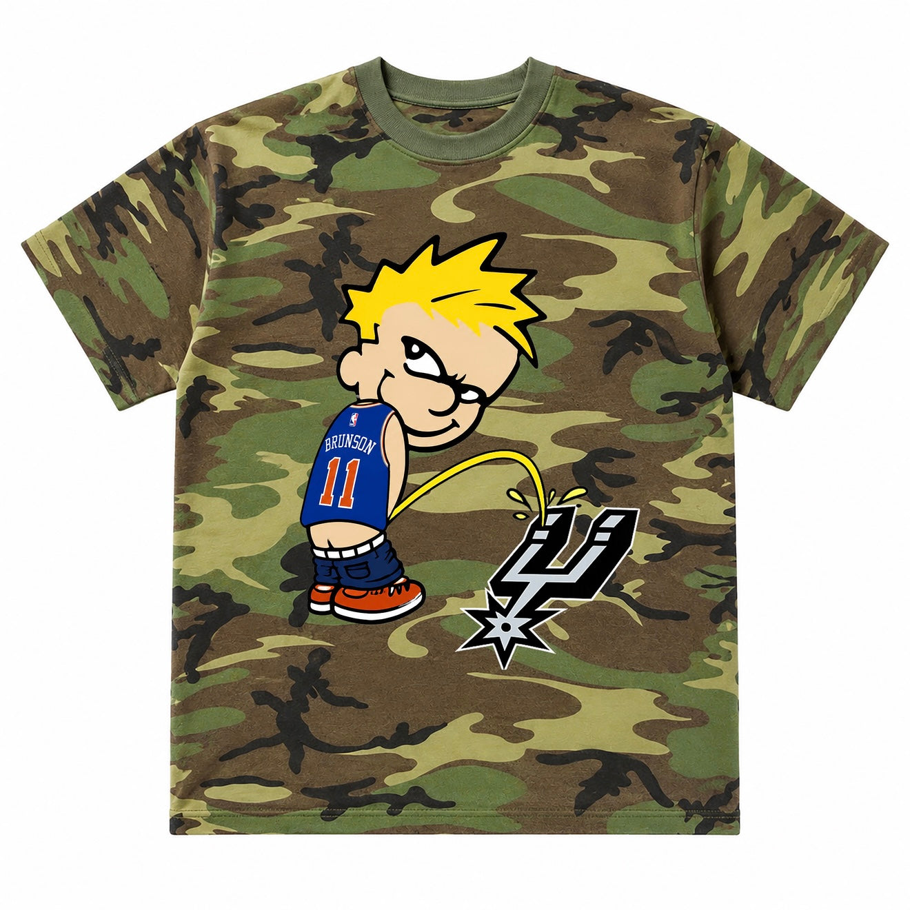 Camo spursK T-Shirt
